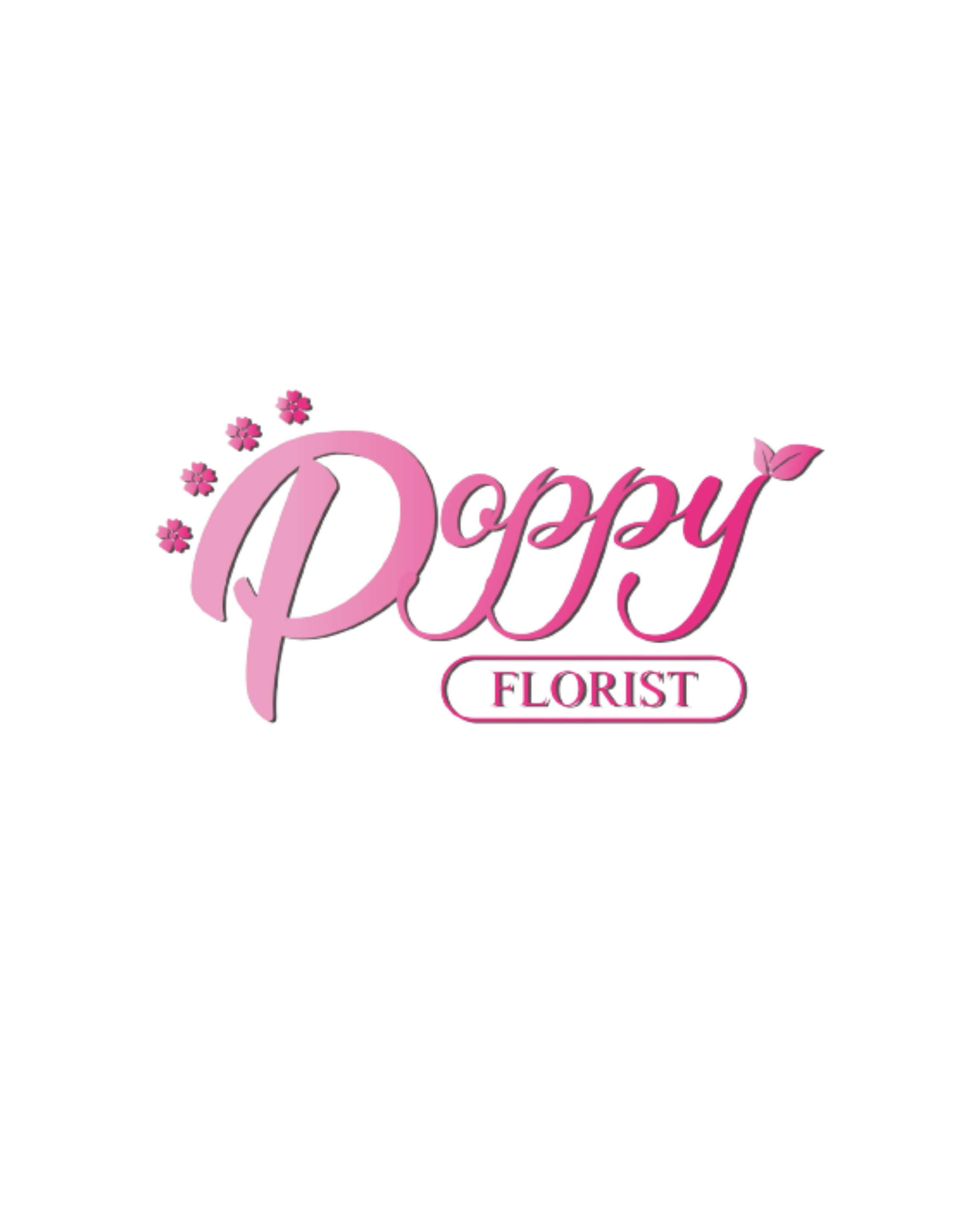 Logo Poppy Florist